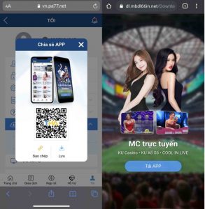 Cài đặt app Thabet