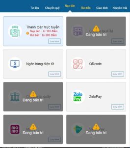 hướng dẫn nạp tiền thabet