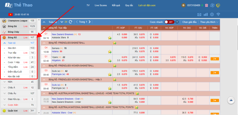Chọn nhà cái Thabet uy tín để choi cá cược bóng rổ
