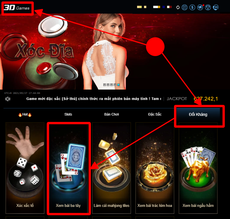 hướng dẫn chơi bài ba tây