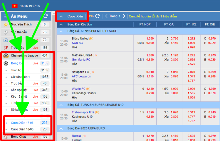 Cá cược thể thao Net88 dựa vào kỹ năng phân tích nhanh nhạy của người chơi