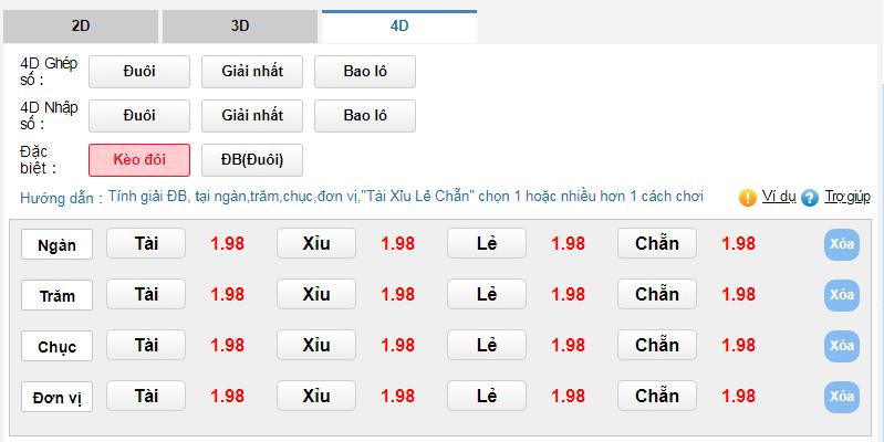 cách chơi 18 27 lô bet tại thabet