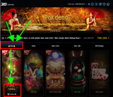 Chơi pok deng tại nhà cái thabet