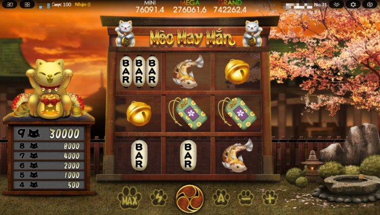 Hướng dẫn chơi mèo may mắn 3d thabet88