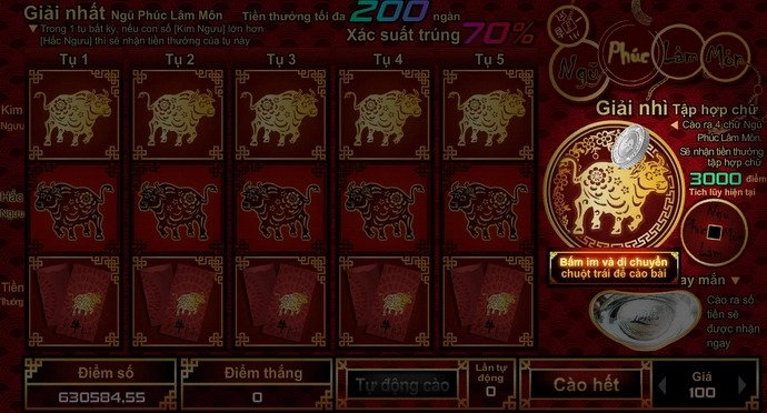 Cách chơi Ngũ phúc lâm môn Thabet88