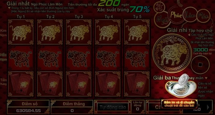 Cách chơi Ngũ phúc lâm môn Thabet88