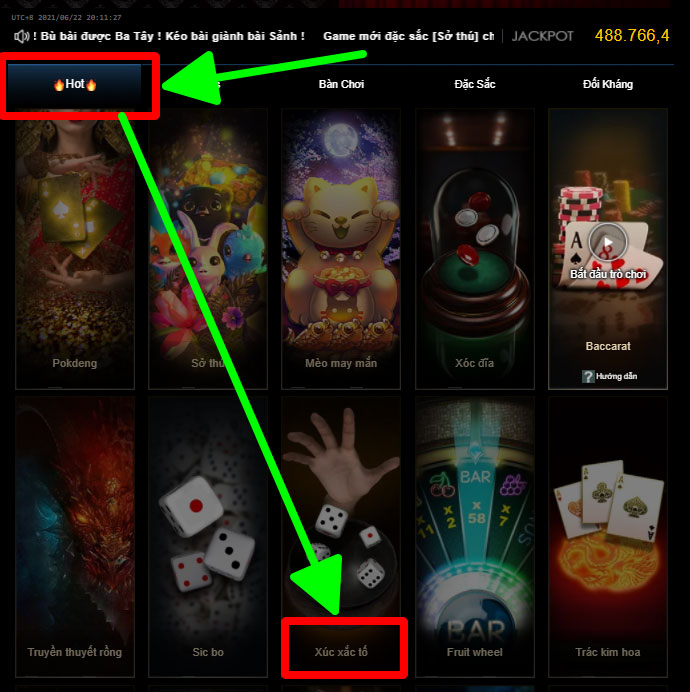 cách chơi xúc xắc tố tại Thabet88