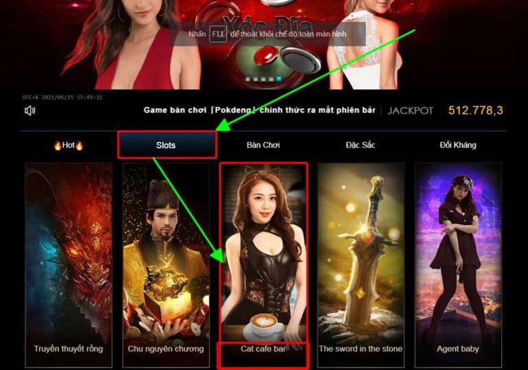 Quay hũ Cat Cafe Bar tại Thabet88