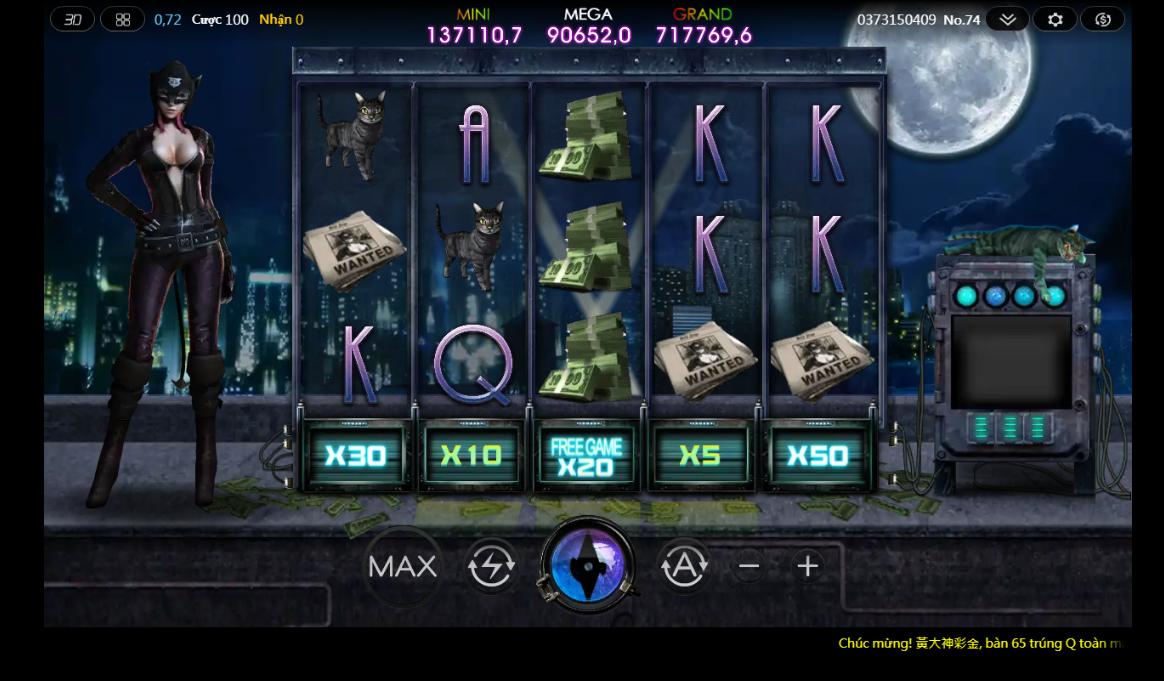 Giới thiệu slot game Miêu nữ