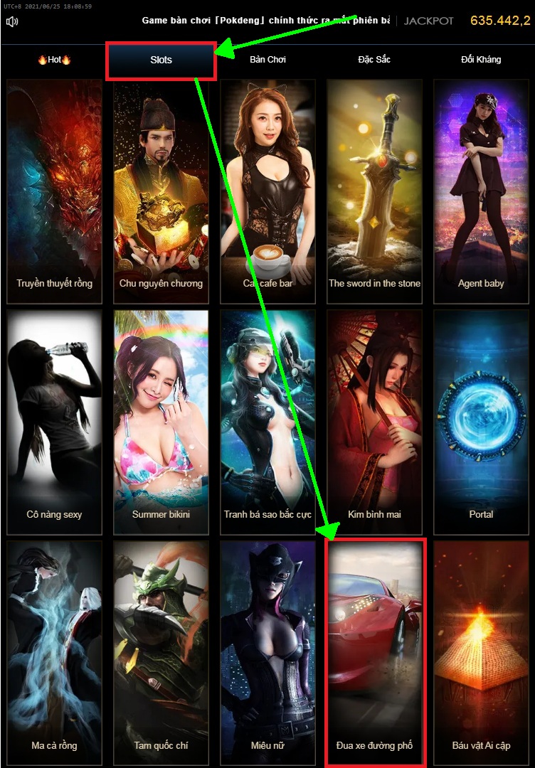 Quay hũ Đua xe đường phố Thabet88