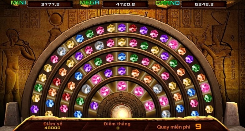 Game Bảo vật Ai Cập Thabet88 xanh chín