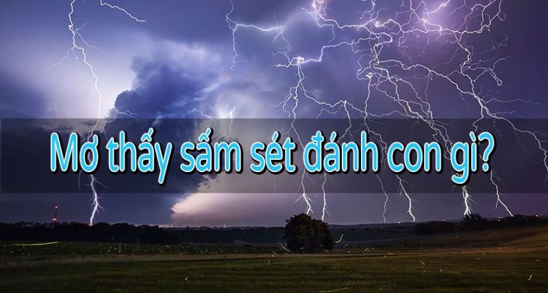 Mơ thấy sấm sét nên đánh con gì?